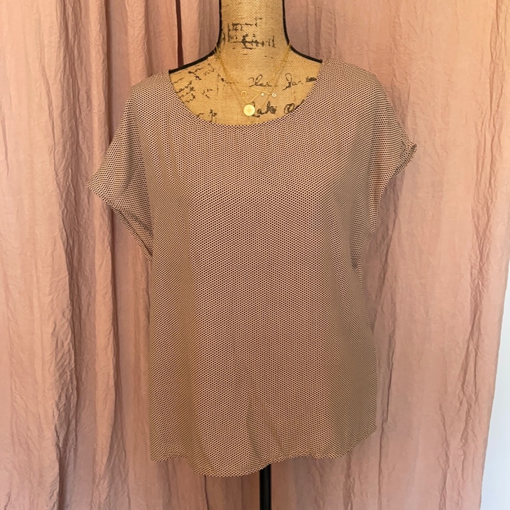 Polka dot top by max studio